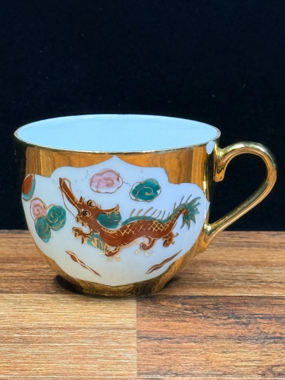 Tea Cup with Chinese Dragon and Phoenix